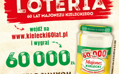 Wyjątkowa loteria na 60. urodziny marki Majonez Kielecki